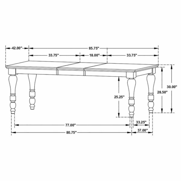 Madelyn - Rectangular Dining Table Set - Image 3