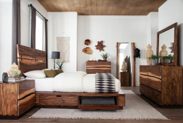Winslow - Wood Storage Panel Bed - Image 2