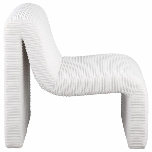 Drayton - Upholstered Curved Armless Accent Chair - Image 6