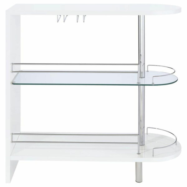 Adolfo - Rectangular 2-Tier Home Bar Table - Image 20