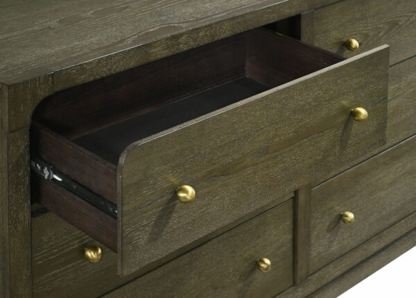 Gran Park - 6-Drawer Dresser Cabinet - Dark Cocoa - Image 7