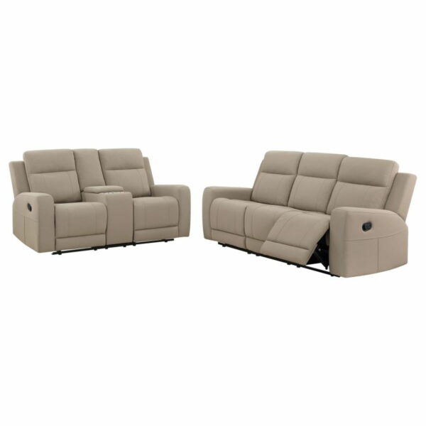 Brentwood - Upholstered Reclining Sofa Set - Image 5