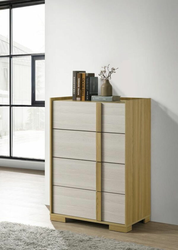 Hyland - 4-Drawer Chest of Drawers - Natural - Image 7