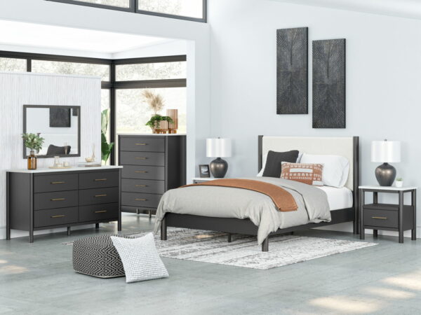 Cadmori - Upholstered Panel Bed - Image 10