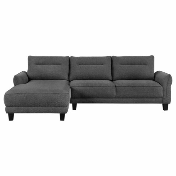 Caspian - Upholstered Curved Arm Chaise Sectional Sofa - Image 24