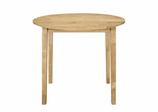 Bucknell - 3 Piece Round Drop Leaf Dining Table Set - Image 2