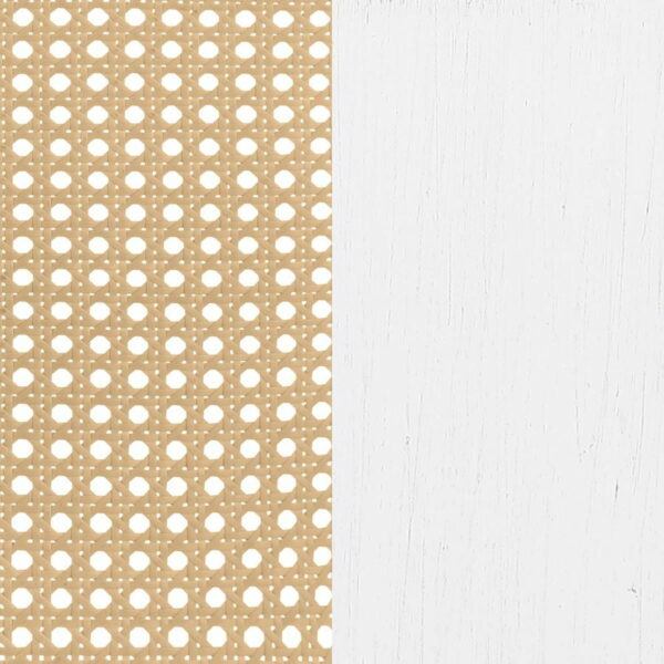 Lanewood - Open Cane Rattan Metal Bed - Image 3
