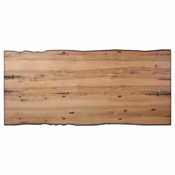 Bexley - 5 Piece Rectangular Live Edge Dining Table Set - Honey - Image 12