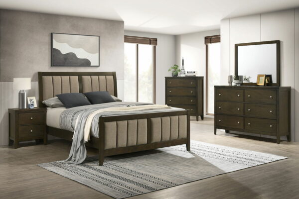 Wilkes - 6-Drawer Dresser And Mirror - Dark Cocoa - Image 9