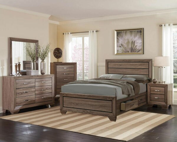 Kauffman - Wood Storage Panel Bed - Image 2