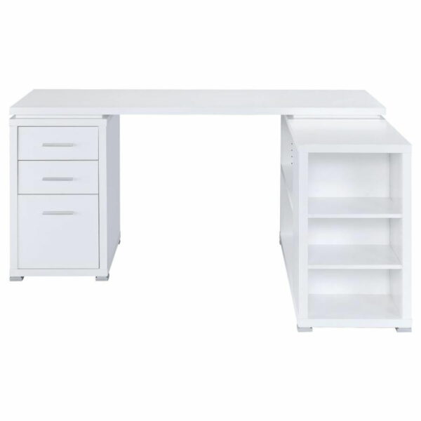 Yvette - 3-Drawer L-Shape Computer Desk - Image 38