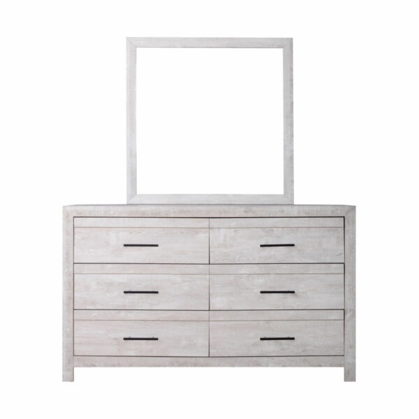 Biscayne - Dresser & Mirror - Gray - Image 2