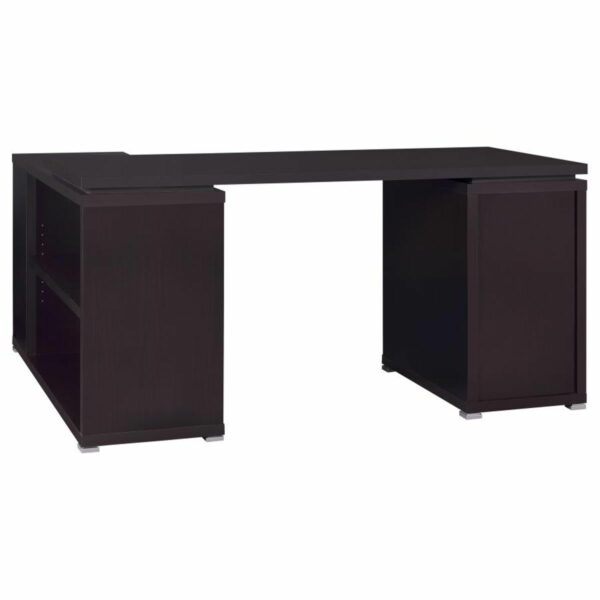 Yvette - 3-Drawer L-Shape Computer Desk - Image 36