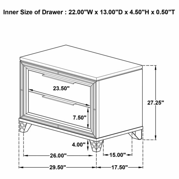 Marmore - Bedroom Set - Image 6