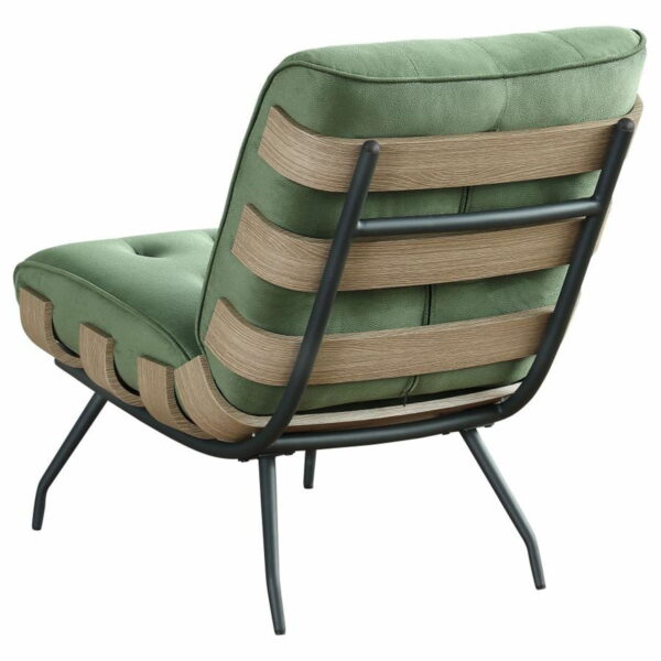 Aloma - Upholstered Tufted Armless Accent Chair - Image 10