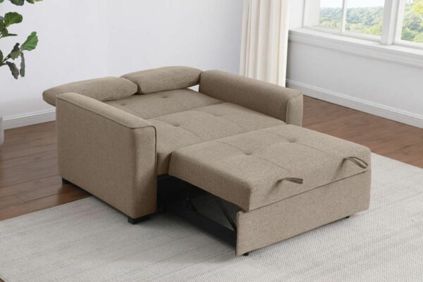 Edith - Upholstered Convertible Sleeper Sofa Bed - Image 18