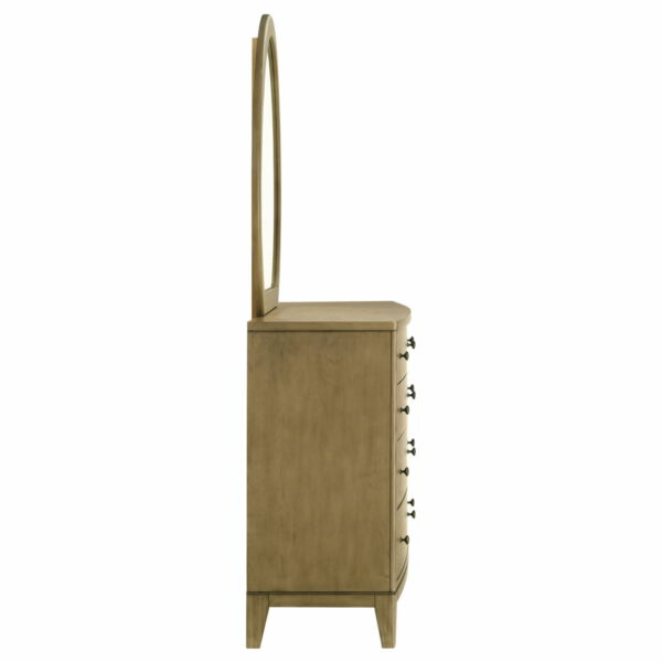Granada - 8-Drawer Dresser And Mirror - Natural Pine - Image 6