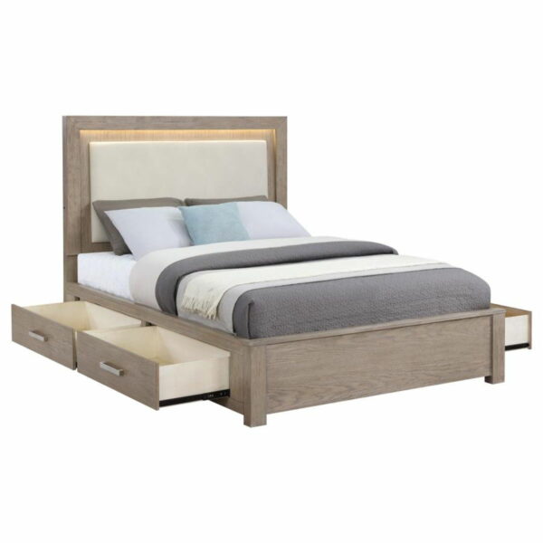 Kenora - LED Storage Bed - Image 32
