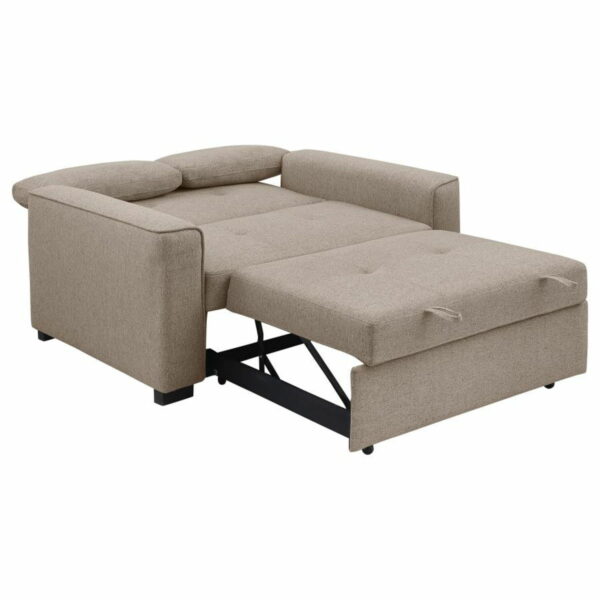 Edith - Upholstered Convertible Sleeper Sofa Bed - Image 26