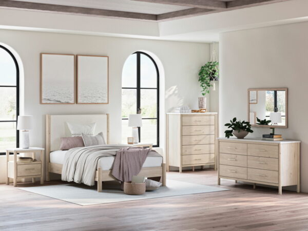 Cadmori - Upholstered Panel Bed - Image 32