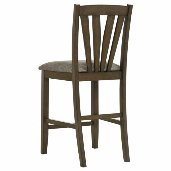 Canfield - 5-Piece Counter Height Dining Set - Brown - Image 8