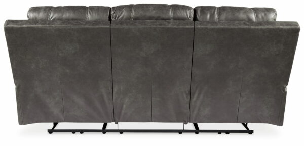 Erlangen - Dark Gray - Pwr Rec Sofa With Adj Headrest - Image 11