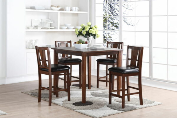 Dixon - 5 Piece Counter Dining Set - Dark Espresso - Image 11