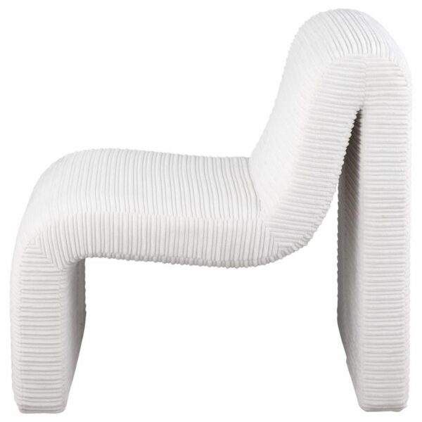 Drayton - Upholstered Curved Armless Accent Chair - Image 5