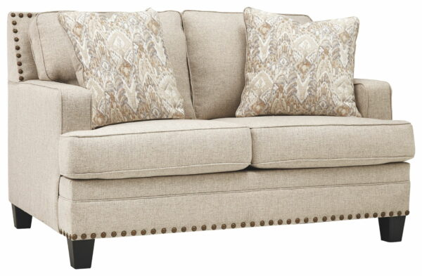Claredon - Linen - Loveseat - Image 6