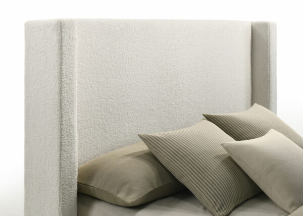 Alamosa - Boucle Upholstered Wingback Bed - Image 12