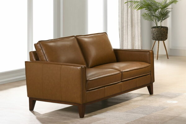 Caspar - Loveseat - Caramel - Image 5