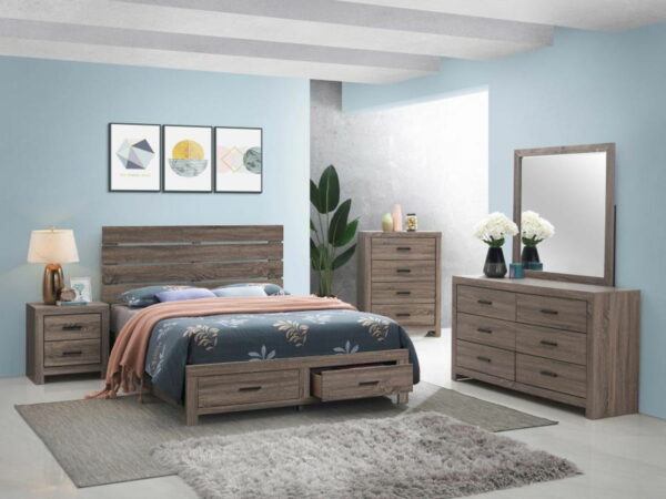 Brantford - Wood Storage Panel Bed - Image 6