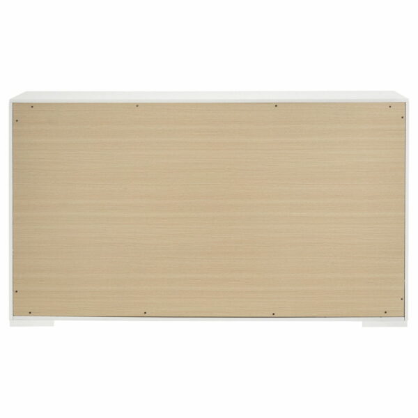 Ives - 6-Drawer Dresser Cabinet - White High Gloss - Image 9