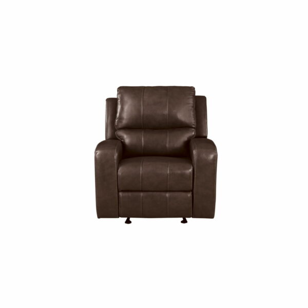 Linton - Leather Glider Recliner With Power Footrest - Image 2