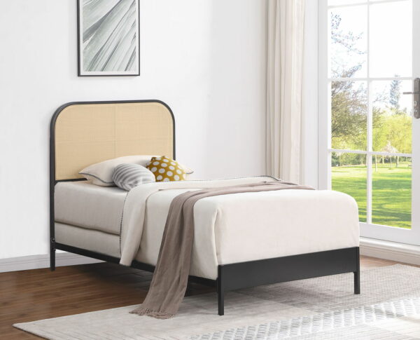Amherst - Radio Weave Rattan Metal Bed - Image 58