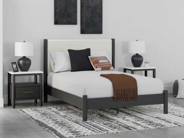 Cadmori - Upholstered Panel Bed - Image 16