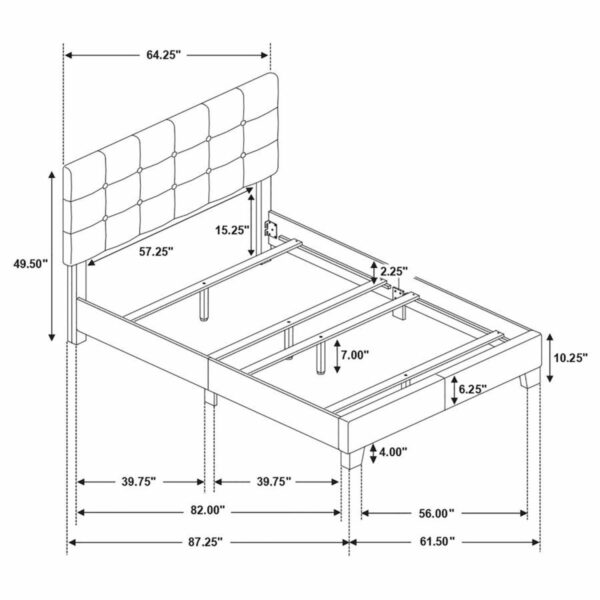 Mapes - Upholstered Panel Bed - Image 18