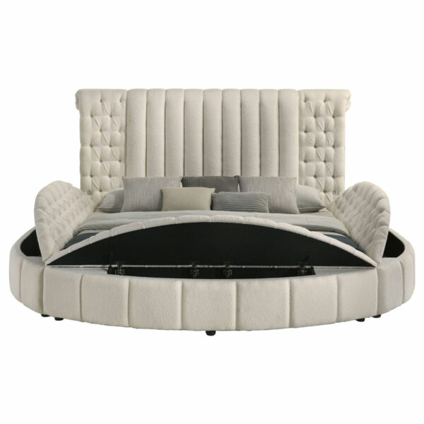 Sonya - Upholstered Round Storage Bed - Image 13