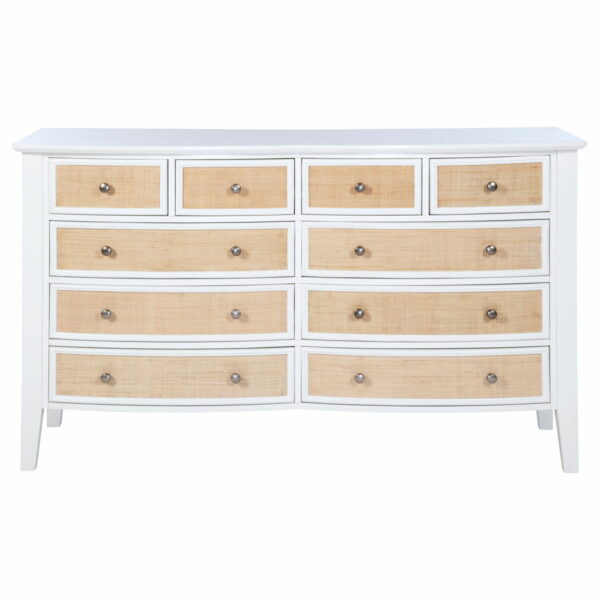 Bexhill - 10-Drawer Dresser Cabinet - White - Image 11