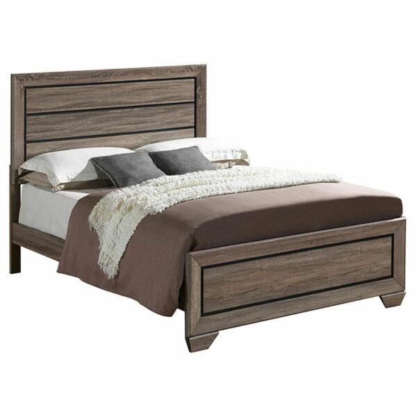 Kauffman - Transitional High Headboard Panel Bed Bedroom Set - Image 77