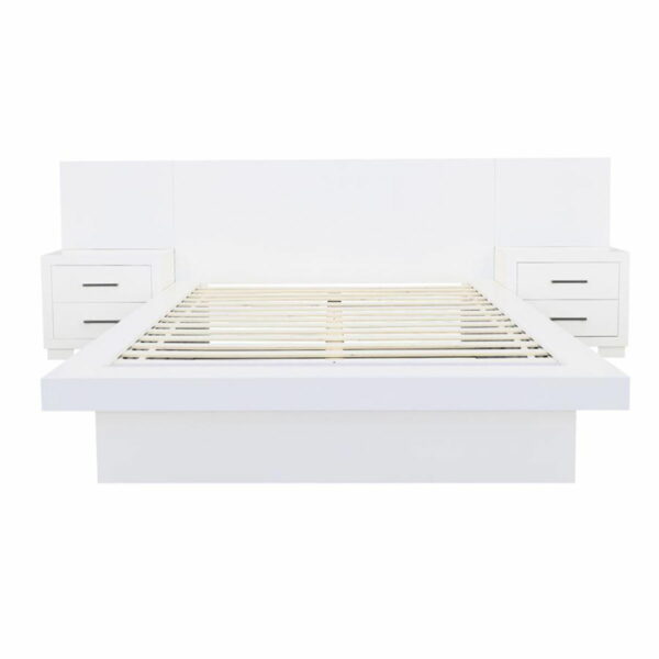 Jessica - Wood LED Panel Bed - Image 4