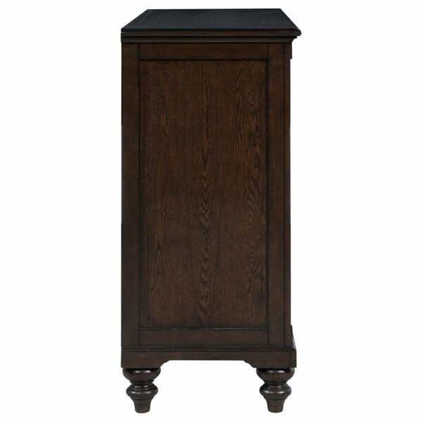 Andover - 8-Drawer Dresser Cabinet - Dark Oak - Image 9
