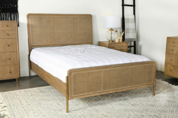 Arini - Rattan Panel Bed - Image 26