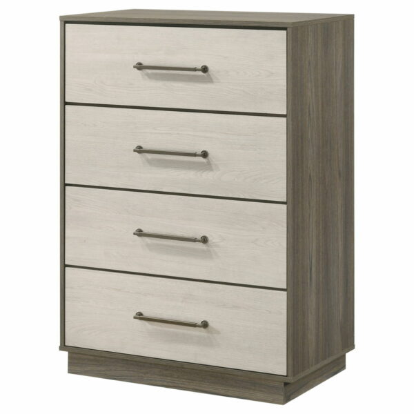 Fenwick - 4-Drawer Chest Of Drawers - Gray Oak - Image 16