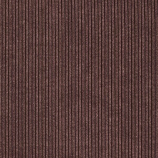 Elizabeth - Corduroy Upholstered Extra Long Sofa - Wine Red - Image 2