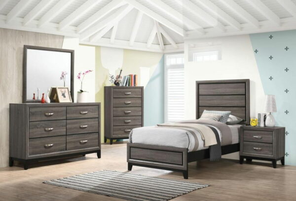 Watson - Wood Panel Bed - Image 13