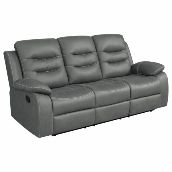 Nova - Upholstered Padded Arm Sofa Set - Image 4