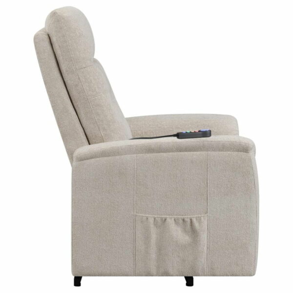 Henrietta - Upholstered Power Lift Massage Chair - Image 17