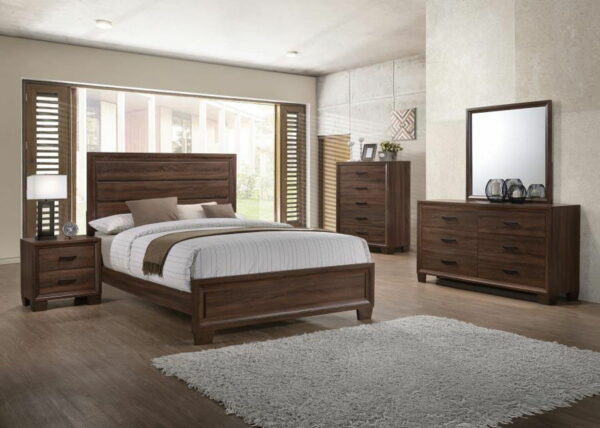 Brandon - Wood Panel Bed - Image 3