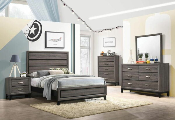 Watson - Wood Panel Bed - Image 9